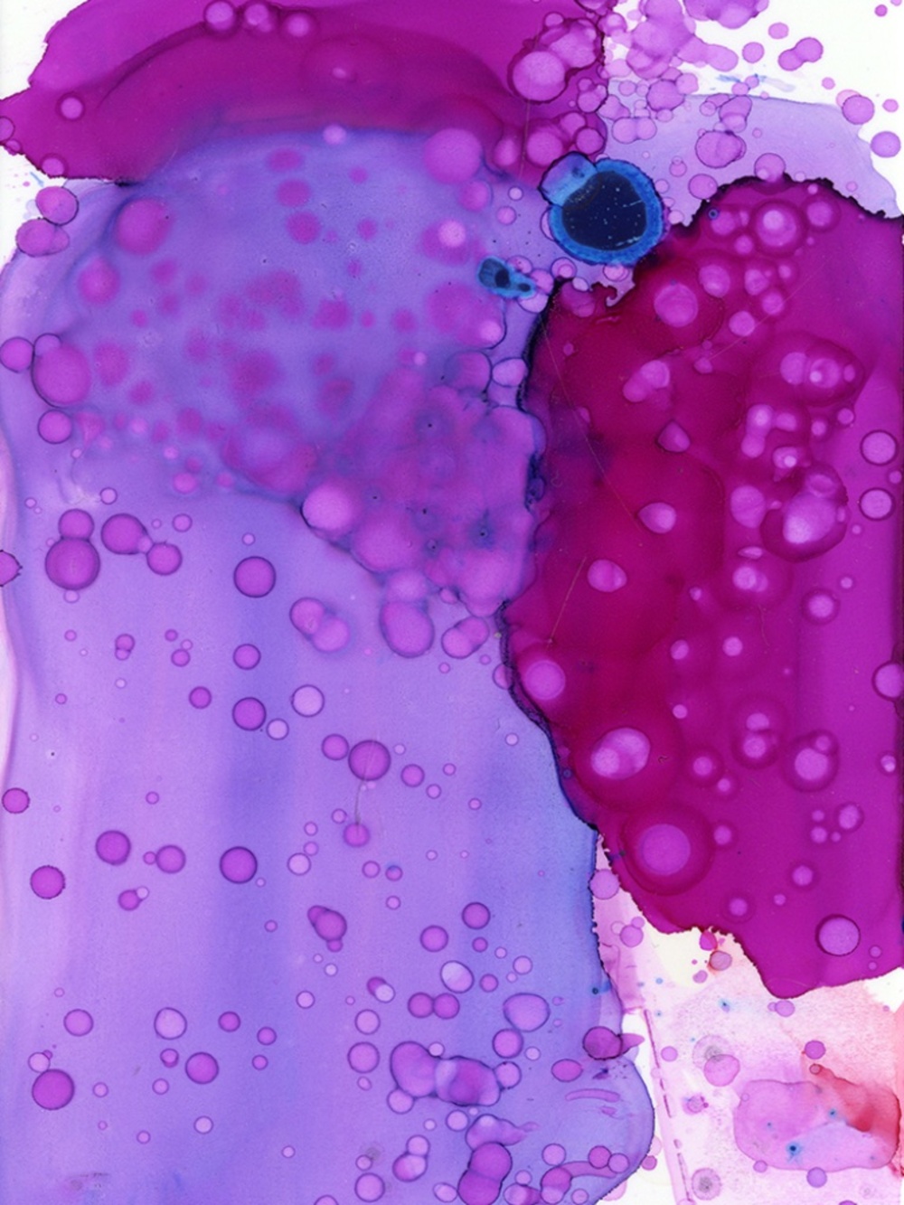 Original Abstract Alcohol Ink art Painting - Color Utopia 8